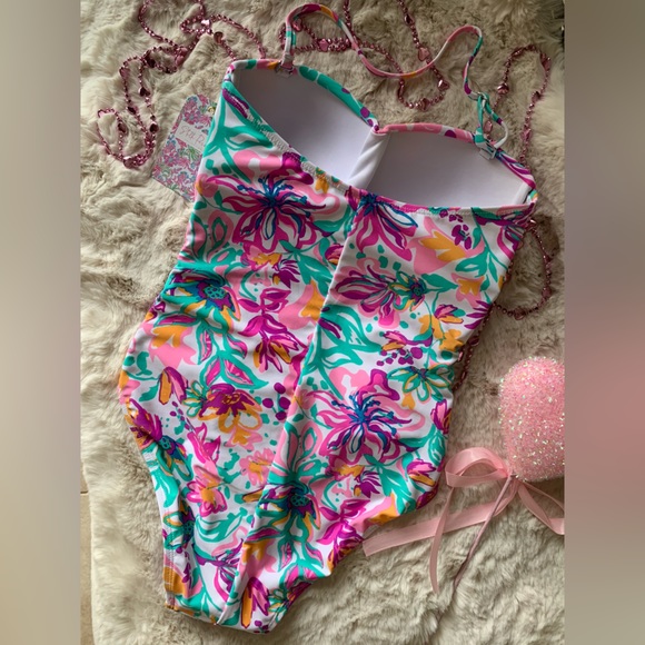 ✨Host Pick✨ Stella Parker Multicolour Tropical Women’s One Piece Bathing Suit - Picture 5 of 12